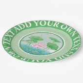 クールカス飾タマイズ可能な紙プレート ペーパープレート (アングル)