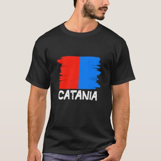 クールカターニアの旗 Tシャツ (正面)