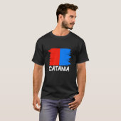 クールカターニアの旗 Tシャツ (正面フル)