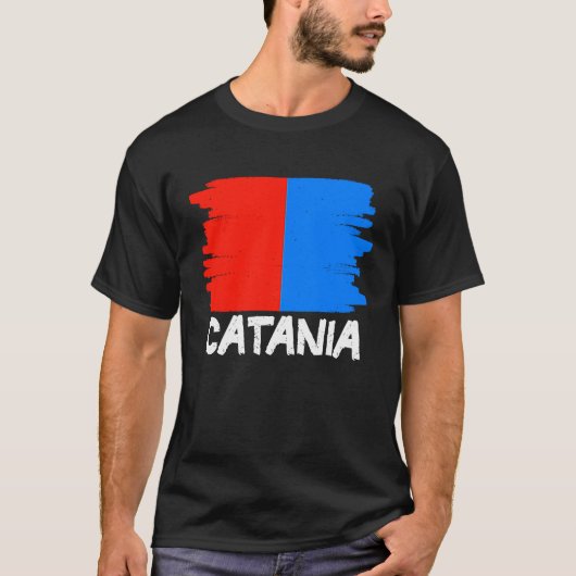クールカターニアの旗 Tシャツ (正面)