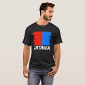 クールカターニアの旗 Tシャツ (正面フル)