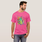 クールカラフルの樹上カエルギア Tシャツ (正面フル)