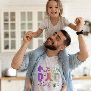 クールカラフルパパ 父の日Tシャツ Tシャツ