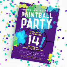 クールカラフルPaintball Outdoor Shoot Team