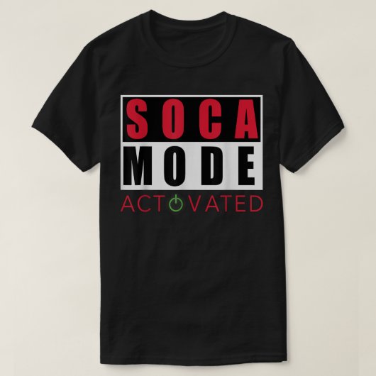 クールカーニバルSocaモードの有効化 Tシャツ (デザイン正面)