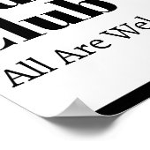 クールキッズクシンプルブスタイリッシュモダンスクール指導 ポスター (角)