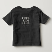 クールキッズクラブTシャツ 子供服 親子おそろい トドラーTシャツ (正面)