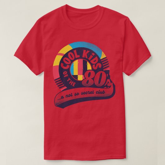 クールキッズク生まれブラ80年代Tobe Fonsec著 Tシャツ (デザイン正面)