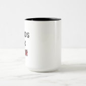 クールキッ話おもしろいフランスのことわざ マグカップ (中央)