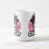 クールキャットの気分 コーヒーマグカップ (中央)