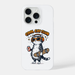 クールキャットクラブ iPhone 15 PROケース