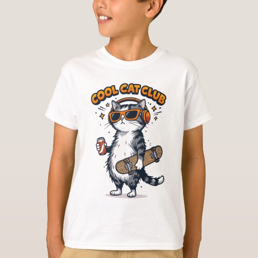 クールキャットクラブ Tシャツ (正面)