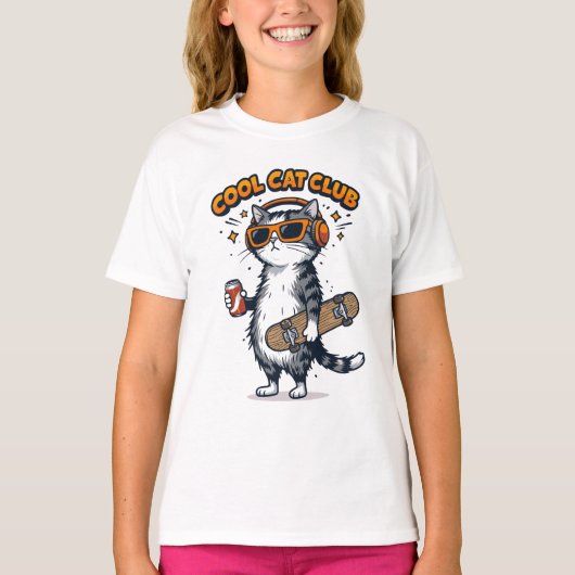 クールキャットクラブ Tシャツ (正面)