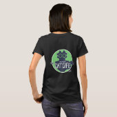 クールキャットサマー - アラスカキャットカフェ Tシャツ (裏面フル)
