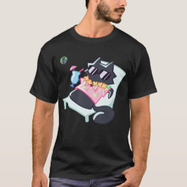クールキャットサマー -The Alaska Cat Cafe Tシャツ