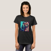 クールキャットネクタイ Tシャツ (正面フル)