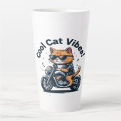 クールキャットラテマグ カフェラテマグ (正面)