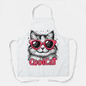 クールキャット1 エプロン (正面)