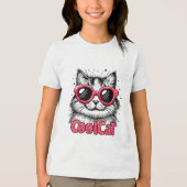クールキャット1 トライブレンドＴシャツ (正面)