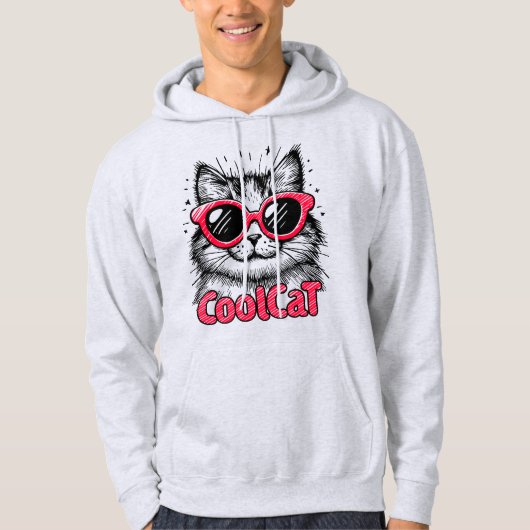 クールキャット1 パーカ (正面)