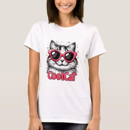 クールキャット1 Tシャツ