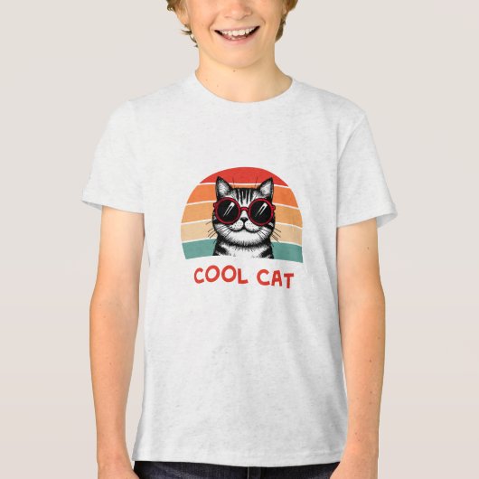 クールキャット2 トライブレンドTシャツ (正面)