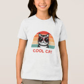 クールキャット2 トライブレンドTシャツ (正面)