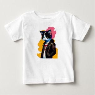 クールキャット ベイビー T シャツ