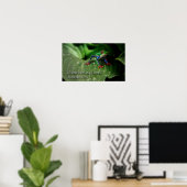 クールキリスト教聖書引用文感動的ことわざ ポスター (ホームオフィス)