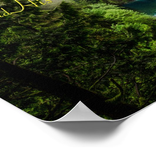 クールキリスト教聖書引用文感動的ことわざ ポスター (角)