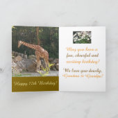 クールキリン、ハッピー12誕生日、カード カード (内部)