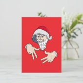 クールギャングスタヒップホップハンドラップサンタクロース シーズンカード (スタンド正面)