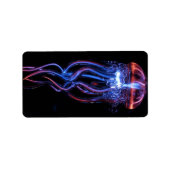 クールクラゲ発光現象 ラベル (正面)