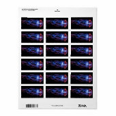 クールクラゲ発光現象 ラベル (フルシート)