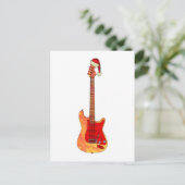 クールクリスマスファイアギター シーズンポストカード (スタンド正面)