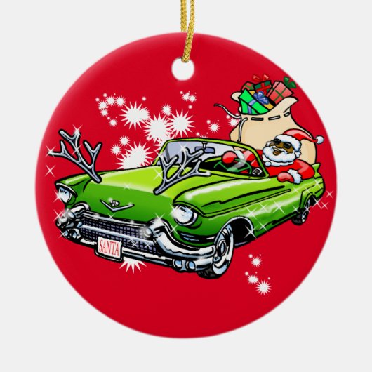 クールクリスマス! セラミックオーナメント (正面)