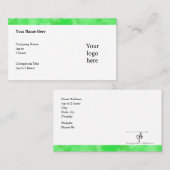 クールクローバーパッチロゴ標準カスタマイズ 名刺 (正面/裏面)