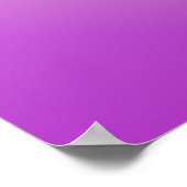 クールグラデーションカラフルグラディエントとスクリプト ポスター (角)