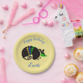 クールグラフィックARMADILLO -ハッピーバースデー- ペーパープレート (パーティー)