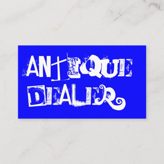 クールグランジアンティーク 名刺 (正面)