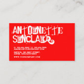 クールグランジアンティーク 名刺 (裏面)