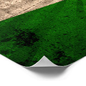 クールグランジインディアン ポスター (角)