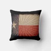 クールグランジテキサス州国旗 クッション (裏面)