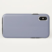 クールグレイのタフiPhone XSケース Case-Mate iPhoneケース (裏面(横))