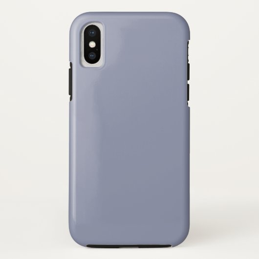 クールグレイのタフiPhone XSケース Case-Mate iPhoneケース (裏面)