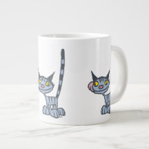 クールグレー・キャラクター猫