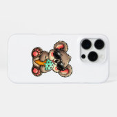 クールコアラアイスクリーム iPhoneケース (裏面横)