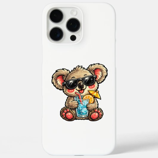 クールコアラ ドリンク Case-Mate iPhoneケース (裏面)