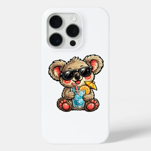 クールコアラ ドリンク Case-Mate iPhoneケース (裏面)