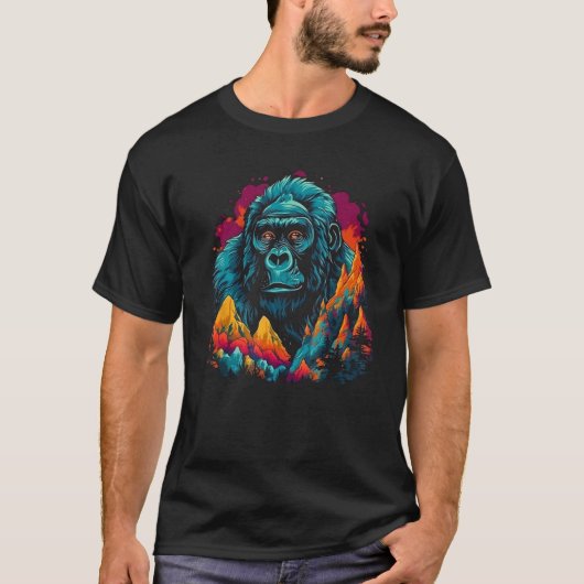 クールゴリラ Tシャツ (正面)